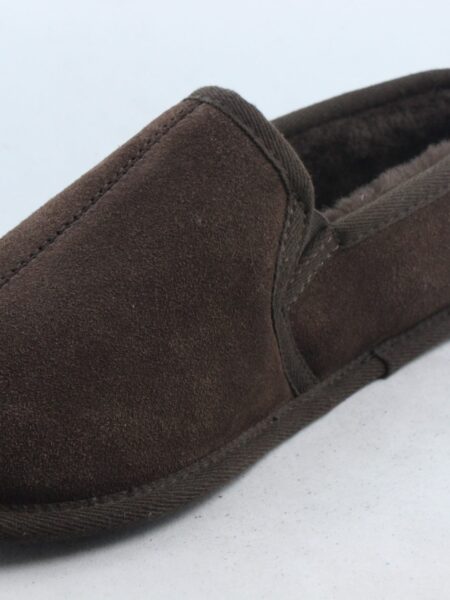 Men's Real Sheepskin Slippers with suede sole