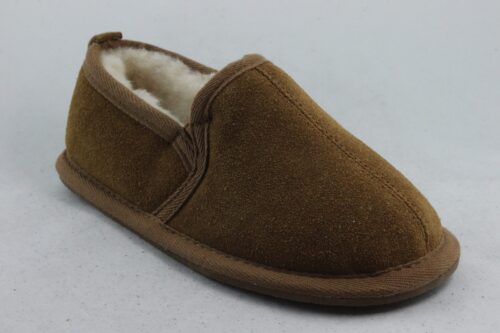 Men's Real Sheepskin Slippers with suede sole - Image 4