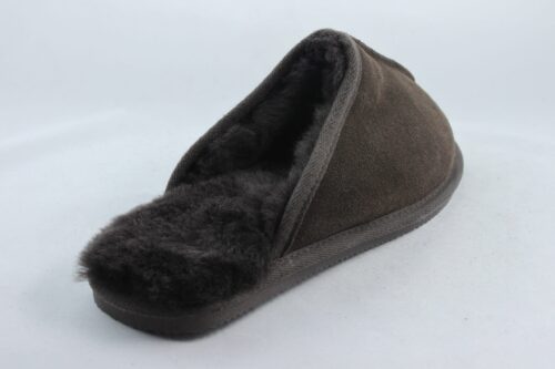 Men's Real Sheepskin Mule Slippers with hard sole - Image 5