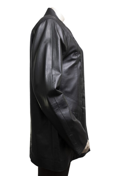 Ladies 3/4 length jacket with straight thonging - Image 11