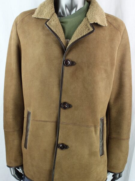 Men's Lightweight Fine Shearling Sheepskin Coat