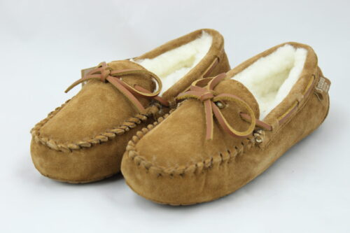 Fenland Ladies Sheepskin Mocassins - Image 4
