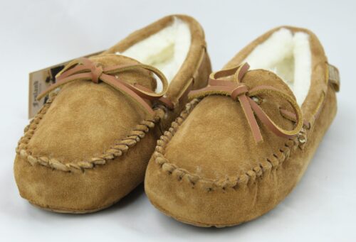 Fenland Ladies Sheepskin Mocassins - Image 2