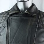 Men's Vintage Leather Biker Jacket