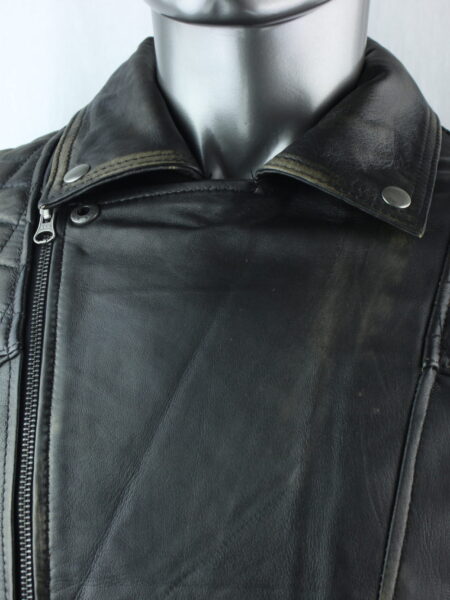 Men's Vintage Leather Biker Jacket