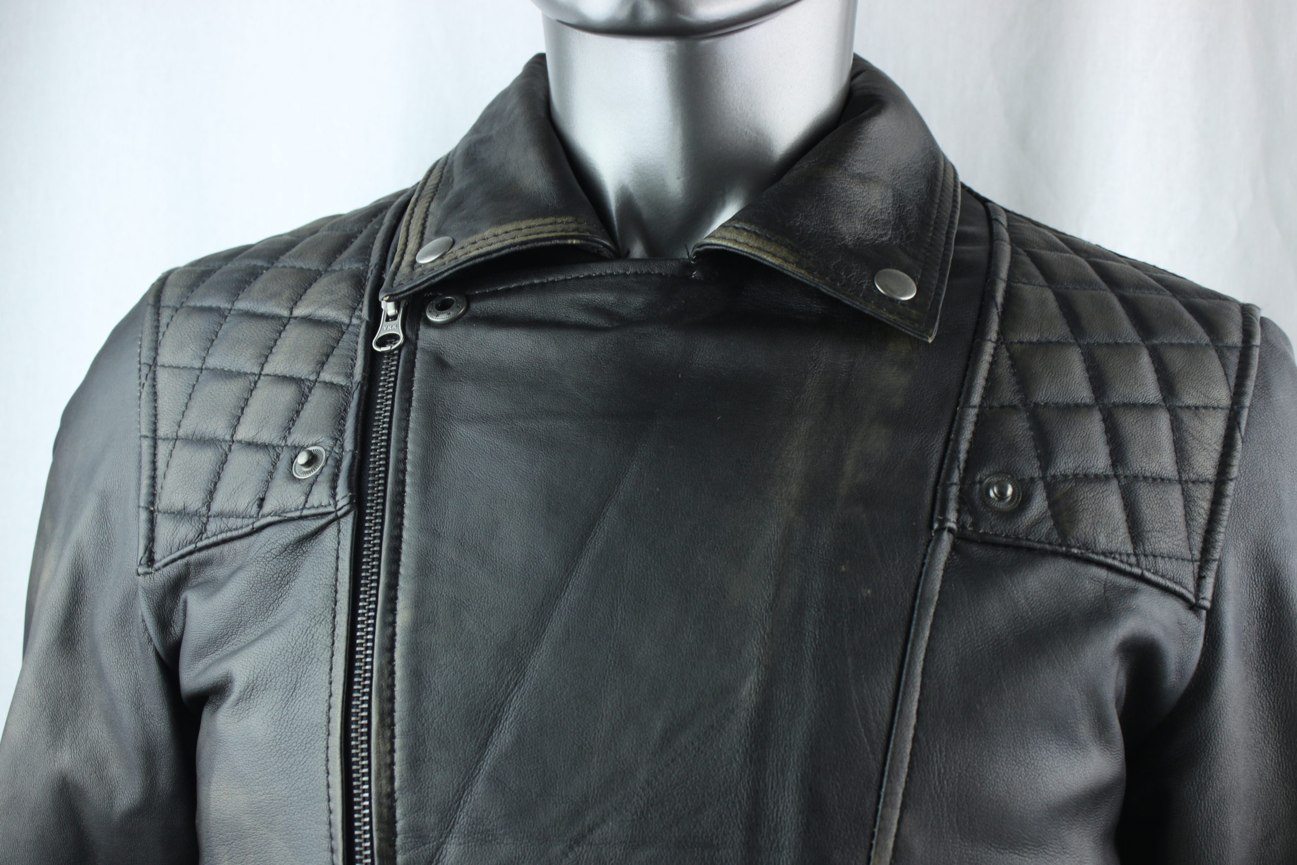 Men’s Vintage Leather Biker Jacket – Radford Leather Fashions-Quality ...