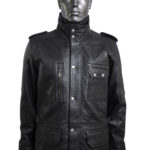 Men's Black Leather Jacket