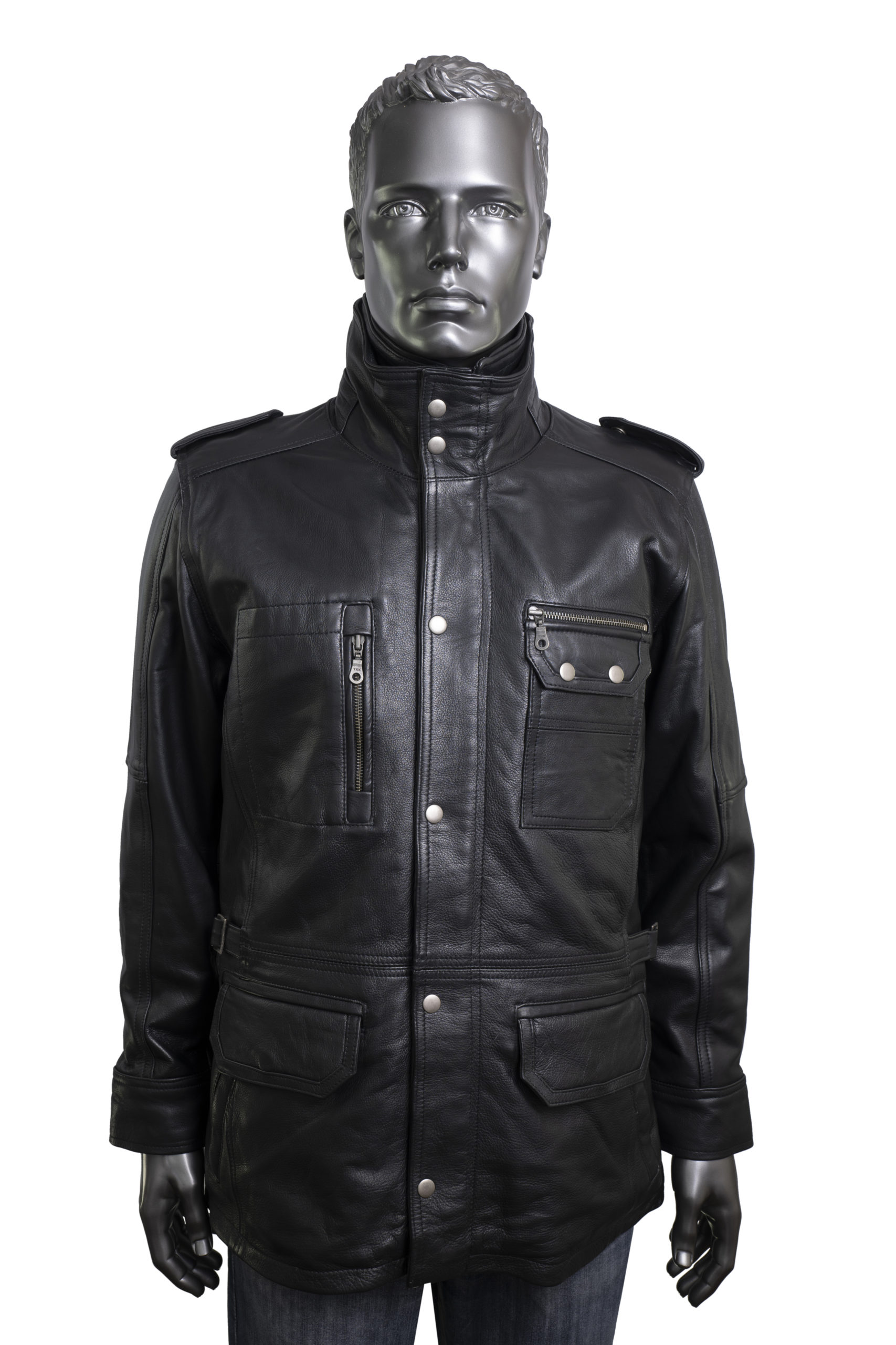 Men’s Black Leather Jacket – Radford Leather Fashions-Quality Leather ...