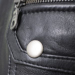 Men's Black Leather Jacket - Image 4